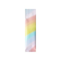 Emballage instantané de poudre de café et de thé Sachet de mylar en feuille d'aluminium thermoscellée avec bâtonnet ouvert