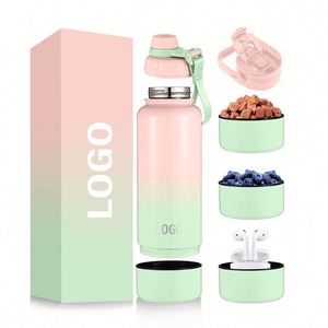 Design Customized New Design Custom Drinking Double Wall Insulated Vacuum Stainless Steel Water Bottle for Promotion Gift - Product Image 3