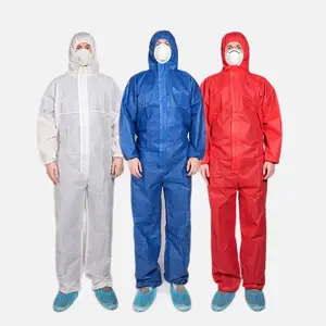 Factory Wholesale SMS Construction Work Protection Overalls Disposable Coverall Work Clothes