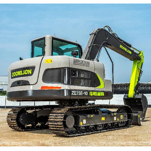 Mini-excavatrice sur chenilles Zoomlion ZE75E-10, la plus petite de Chine, micro-excavatrice hydraulique de 8 tonnes, neuve ou d'occasion - Product Image 4