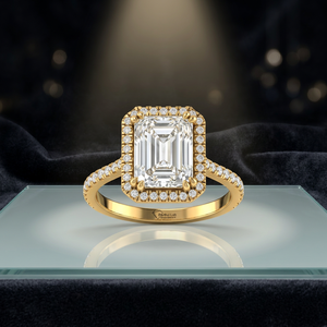 แหวนเพชรทรงรัศมีเพาะเลี้ยงในห้องปฏิบัติการ เงินแท้ 925 ทอง 9K 14K 18K เครื่องประดับชั้นดีสำหรับผู้หญิงสำหรับงานหมั้นและงานแต่งงาน - Product Image 5