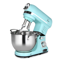 Robot culinaire multifonctionnel planétaire 5L avec écran numérique, tête inclinable, 1400W, 6 vitesses, personnalisé en usine