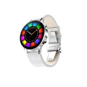 גבוהה באיכות 1.19 אינץ מלא עגול Amoled Smartwatches מפעל מחיר חכם שעון LA08 עבור גברים גבירותיי ספורט CE RoHS