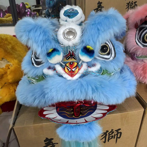 Costume de Danse du Lion Chinois pour Halloween, Adulte Unisexe, en Coton, Mascotte, Jouet, Ornement, Lion Dansant Porte-Bonheur - Product Image 1