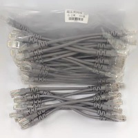 Lan Patch RJ45 Cable de red Ethernet personalizado STP/UTP Cat5e Cat6 Cat7 0,2 M 0,3 M 0,5 M Conexión a Internet CE RHOS medidor corto
