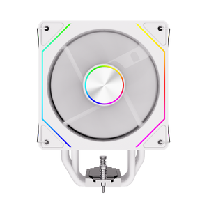 พัดลมระบายความร้อนซีพียู 220W <span class=keywords><strong>TDP</strong></span> 6 ฮีทไปป์ ARGB พร้อมจอแสดงอุณหภูมิ LCD สำหรับคอมพิวเตอร์ตั้งโต๊ะ - Product Image 2