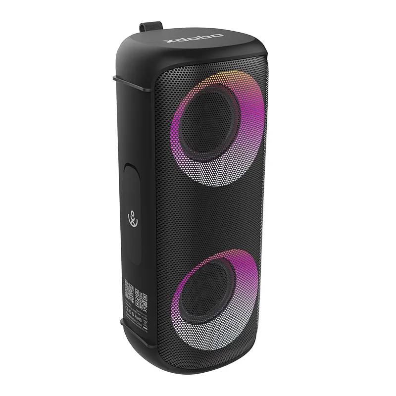 Xdobo Hot Koop Draagbare 50W Luidsprekers Outdoor Draagbare Wireless Speaker Super Bass Mic Tf Card Muziek Luidspreker Met Kleurrijke licht