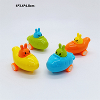 Dessin animé Friction véhicule jouets voitures de course moto avion Animal retirer voiture Kits inertiels pour enfants garçons cadeaux d'anniversaire