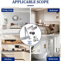 Vente en gros de visières de porte grand angle HD personnalisées en acier inoxydable et en laiton pour porte d'entrée