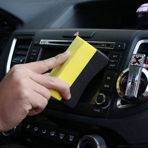 Éponge de détaillage rectangulaire en mousse de polyester EVA pour lavage de voiture, polissage, application de produit pour pneus - OEM JY455 - Product Image 1