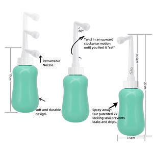 360ML 12.17OZ pulitore gluteo portatile Bidet da viaggio anale perineale detergente perineo - Product Image 3
