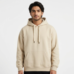 Sudaderas con Capucha y Cuello Redondo para Hombre, Tallas Grandes, 100% Algodón, Media Cremallera, Felpa, Personalizables con Impresión Digital, Ropa Casual de Invierno - Product Image 1