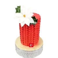 Ensemble de décoration de crème à gâteau acrylique forme irrégulière grattoir grattoir outils de cuisson pour gâteaux