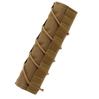 Manchon de protection thermique tactique en nylon 500D pour silencieux, dégagement rapide, pour la chasse en extérieur