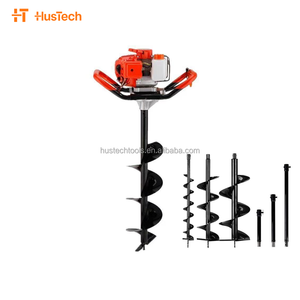 Taladro de tierra industrial de 2 tiempos y 52 cc, a gasolina, para un solo operario, con motor de 51.7 cc y par máximo de 48.97 ft-lb - Product Image 4