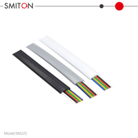 Câble téléphonique, code couleur RJ9 RJ11 RJ12, fils téléphoniques multiples plats en cuivre sans oxygène