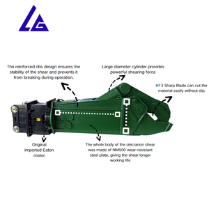 Cisaille hydraulique professionnelle Eagle Shear avec installation facile, chaîne d'approvisionnement stable. Nous accueillons les partenaires et importateurs en gros. - Product Image 4