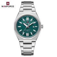 Jam Tangan NAVIFORCE 9289 Mewah untuk Pria, Jam Tangan Stainless Steel Bercahaya, Jam Quartz, Jam Tangan Pria, Merek Fashion, Reloj Hombre