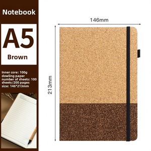 Set de Cuaderno Ecológico Hecho de Corcho de Posos de Café, Personalizable, para Oficina y Negocios, con Caja de Regalo - Product Image 6