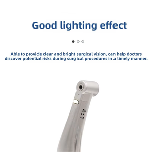 Piegatrice professionale per riduzione dentale 4:1 fibra ottica passaggio interno per vie navigabili N * K impianto turbina elettrica ad alta velocità - Product Image 3