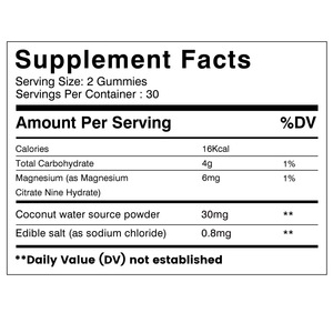 TK Amazon Bestseller Sport-Gummibärchen Elektrolyt-Zitronengeschmack für Erwachsene zur Nahrungsergänzung - Product Image 2