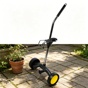 VERTAK Heavy Duty Plant Transport Cart Easily Move Wheeled Garden Trolley with Adjustable Locking <strong>Bar</strong> for <strong>Flower</strong> Pot Transport - Product Image 1