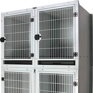 HF Professional Cages icu vétérinaires modulaires en acier inoxydable en fibre de verre - Product Image 3