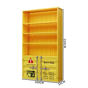 Meuble de rangement tendance en fer de style industriel, écologique, pour exposition de figurines <span class=keywords><strong>Lego</strong></span> et échantillons en boutique branchée - Vente flash - Product Image 6