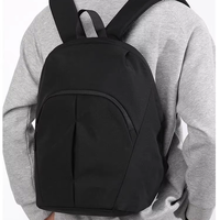 Sac à dos pour ordinateur portable avec logo personnalisé, extensible, imperméable, en nylon, tendance, pour les déplacements quotidiens, le sport et les voyages