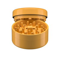 Meilleur broyeur d'herbes en céramique Vente en gros Métal Manuel Accessoires pour fumeurs Moulin à épices Feuilles de tabac Broyeur d'herbes