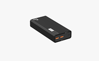 Station d'alimentation portable 20000mAh PD35W à charge rapide, batterie externe multi-ports USB et USB-C pour ordinateurs portables et smartphones