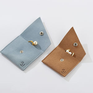 New Arrival Oblique Flap Jewelry Container Special <b>Gift</b> Pouch for Necklace Ring Earrings Bangles - Product Image 3