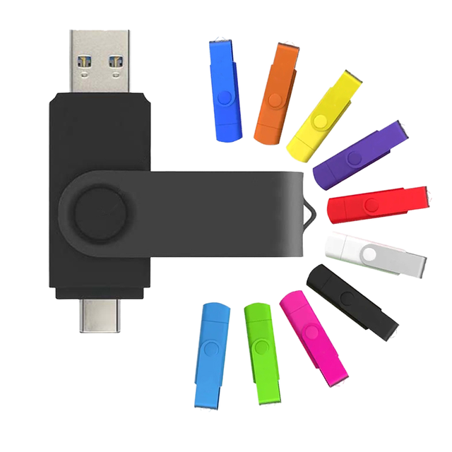 Wholesale Bulk Cheap Custom 2.0 USB Flash Drives 2Gb 128Gb Memory Pen Pendrive Swivel Metal 64Gb 16Gb 8Gb 4Gb 32Gb 2Gb Swivel