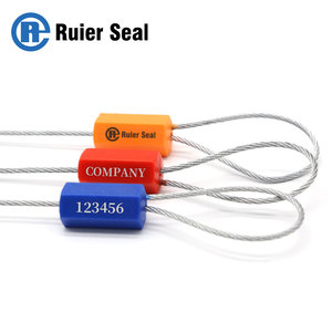 Rec001 ABS hình lục giác Cáp con dấu Chống giả mạo Cáp con dấu cho thùng chứa nhiên liệu khóa cửa và an toàn hàng hóa - Product Image 3