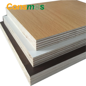 Madera contrachapada laminada de melamina de doble cara de alta calidad/tablero de partículas/MDF - Product Image 2