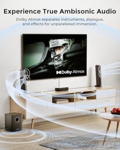 Barra de Sonido 5.1ch Dolby Atmos, ULTIMEA <span class=keywords><strong>Apollo</strong></span> S80 Está Equipada con Actualizaciones OTA y Tecnología DSP Avanzada - Product Image 3
