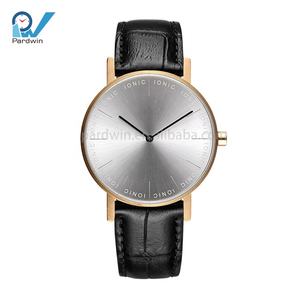 Delle donne in oro rosa orologi in pelle bianca di marca etichetta personalizzata <span class=keywords><strong>orologio</strong></span> - Product Image 3