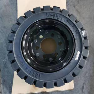 <span class=keywords><strong>Prix</strong></span> fabricant chariot élévateur pneu solide conteneur d'expédition roues de remorque double pneu en caoutchouc robuste 18x7-8 16x6-8 - Product Image 3