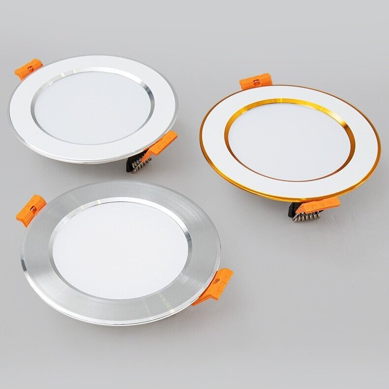 LED Indoor Lighting Round Embedded SMD Ultra-thin 5W7W12W20W24W30W Ceiling Lamp Downlight Spotlight