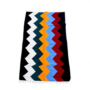 Cheap Price Handmade Geometric Jute Rug Rectangle Bohemian Style Woven Non-Slip Rubber Backing Home Decor Made In Bangladesh - Product Image 2