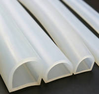 Bande d'étanchéité en silicone pour machines, profilé d'étanchéité extrudé en caoutchouc EPDM et silicone, joint d'étanchéité pour fenêtres, portes et murs rideaux