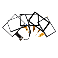Pantalla táctil resistiva de 12,1 pulgadas Panel de pantalla táctil resistiva de 4 cables para computadoras portátiles con pantalla táctil