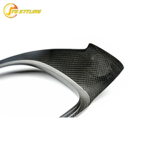 Revêtement de calandre avant en fibre de carbone véritable pour BMW Série 4 F32 F33 F36 & F82 F83 M4 & F80 M3 2014+ 2 pièces garnitures de calandre en carbone sec