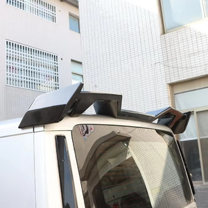 วัสดุ ABS สีดำ สปอยเลอร์หลังขนาดใหญ่สำหรับ Chery Icar V23 ชุดแต่งหลังคา - Product Image 3