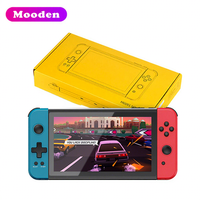 Console de jeu portable L X70, écran 7 pouces, carte TF 64 Go, 5000 jeux intégrés, processeur 64 bits, batterie 3500 mAh, couleur non tactile
