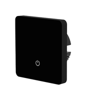 Interrupteur tactile intelligent Xiantai OEM, simple gang |   Panneau en verre cristal |   SL-1011