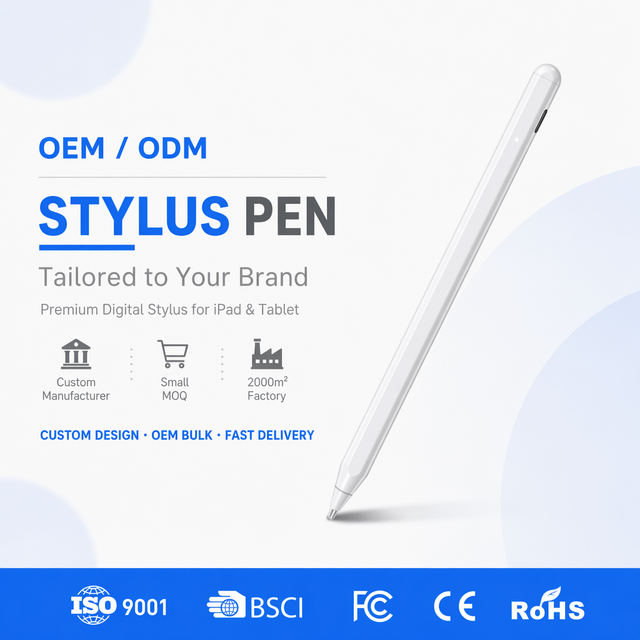 Modern Novel Design Reasonable Price Universal Active Capacitive Stylus Pen Metal Plastic for Ipad Tablet Palm Rejection
