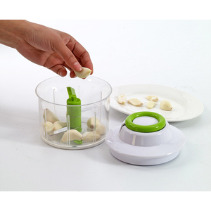 Muestra <span class=keywords><strong>gratis</strong></span> útil herramienta de cocina eficiente mano tirar manual vegetal de cebolla comida helicóptero - Product Image 3