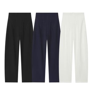 SHENZHU Primavera 2026, Nueva Colección: Pantalones Elegantes y Versátiles de Cintura Alta, Corte Recto y Cierre de Cremallera 8679425 8870199 - Product Image 1