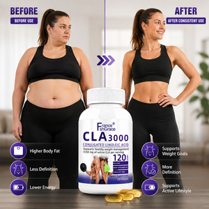 Complément alimentaire Shecome CLA pour adultes, favorise la gestion du poids et la masse musculaire maigre, gélules de CLA - Product Image 3